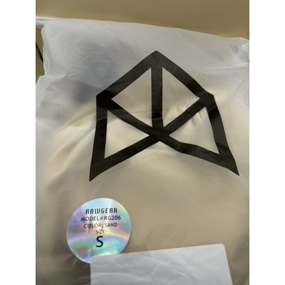 Raw Gear Compression Legging Shorts ~ Size S Sand by Bradley Martyn ✨NEW✨ RG206 - Picture 2 of 9